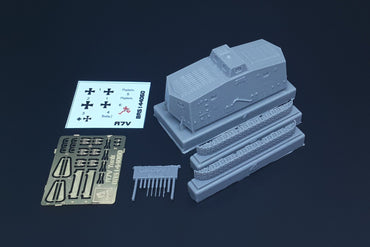 Brengun BRS144060 1:144 A7V German tank WWI Resin construction kit