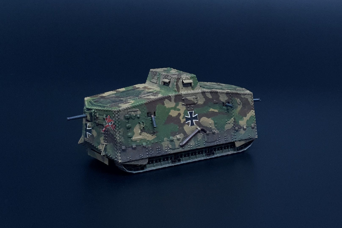 Brengun BRS144060 1:144 A7V German tank WWI Resin construction kit