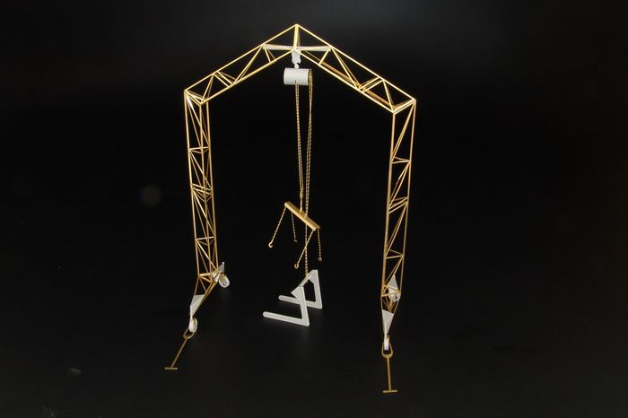 Brengun BRS48004 1:48 German WWII airfield portal crane