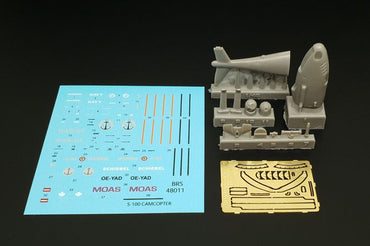 Brengun BRS48011 1:48 S-100 Camcopter resin construction for unmanned helicopter