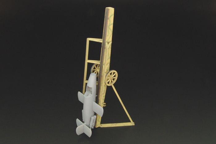 Brengun BRS72002 1:72 Bachem Ba-349A 'Natter' ramp/trailer