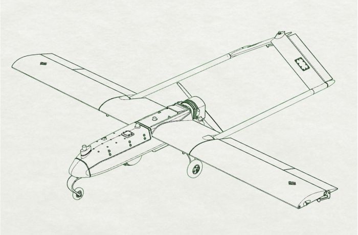 Brengun BRS72011 1:72 RQ-7B Shadow UAV resin kit of unmanned plane