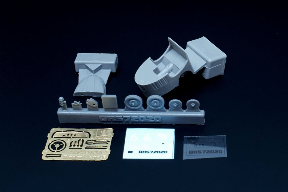Brengun BRS72020 1:72 UK Clarkat typeB Resin construction kit of UK deck tractor