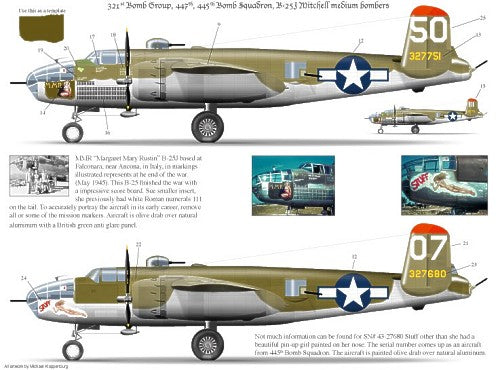Bombshell BS48001 1:48 North-American B-25J Mitchell