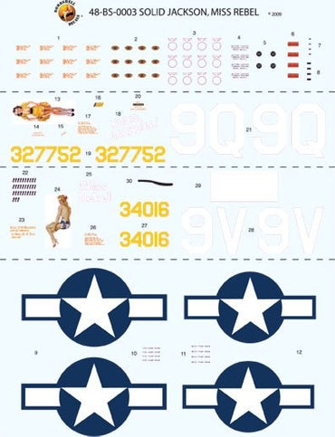 Bombshell BS48003 1:48 North-American B-25J Mitchell