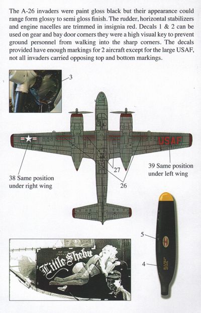 Bombshell BS48015 1:48 Douglas A-26B Invader