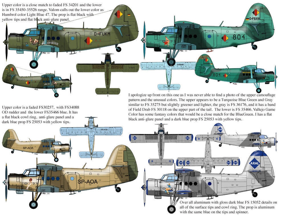 Bombshell BS48017 1:48 Antonov An-2 'Colt' Warsaw Pact Girls Gone Wild