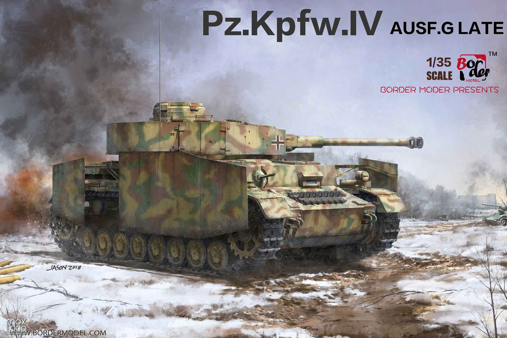 Border Model BT-001 1:35 Pz.Kpfw.IV Ausf.G Mid/Late