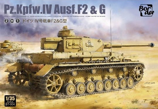 Border Model BT-004 1:35 Pz.Kpfw.IV Ausf.F2 & Ausf.G