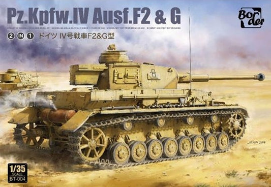 Border Model BT-004 1:35 Pz.Kpfw.IV Ausf.F2 & Ausf.G