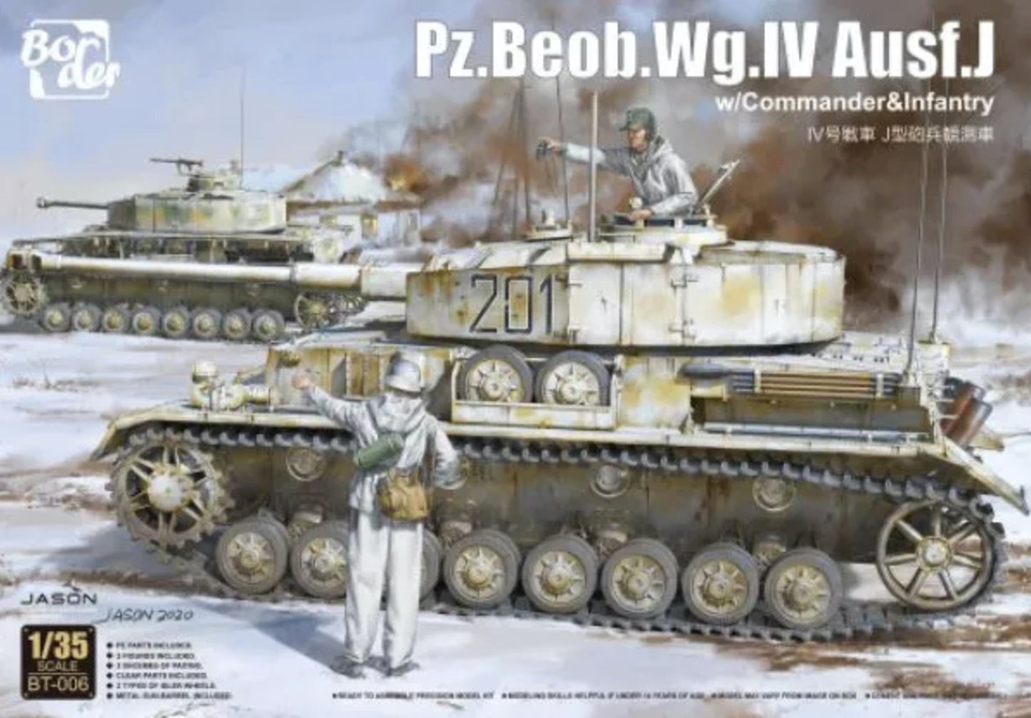 Border Model BT-006 1:35 Panzer IV Beob.Wg IV Ausf.J