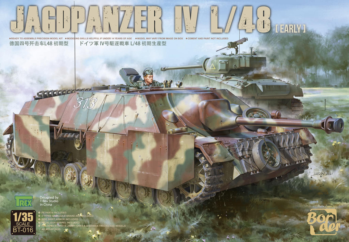 Border Model BT-016 1:35 Jagdpanzer IV L/48 early version