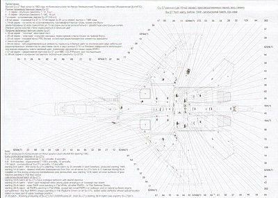 Begemot BT32002 1:32 Sukhoi Su-27 Flanker family