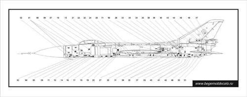 Begemot BT48024 1:48 Sukhoi Su-15_Flagon