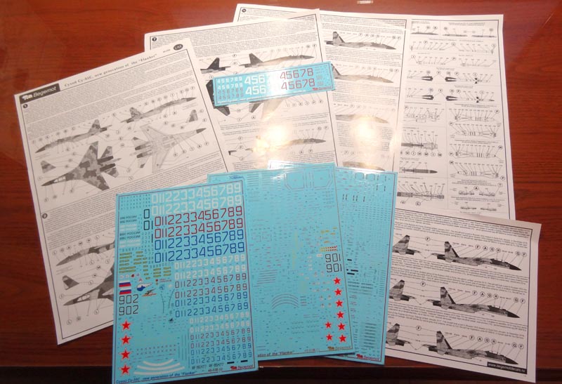 Begemot BT48039 1:48 Sukhoi Su-35S new generation of the Flanker