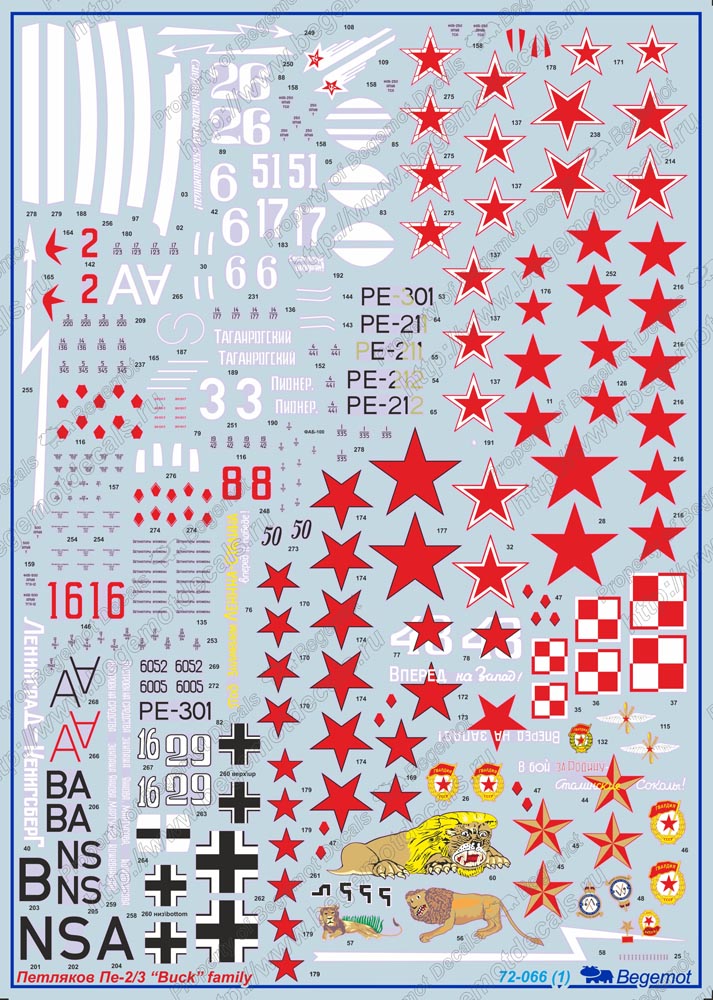 Begemot BT72066 1:72 Petlyakov Pe-2..