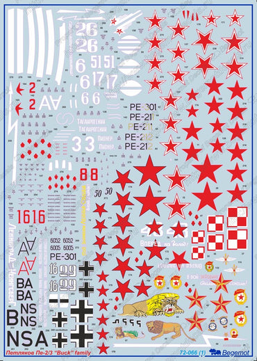 Begemot BT72066 1:72 Petlyakov Pe-2..
