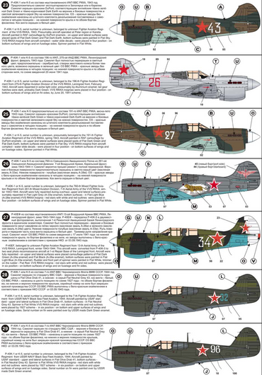 Begemot BT72078 1:72 Curtiss P-40 Warhawk CCCP
