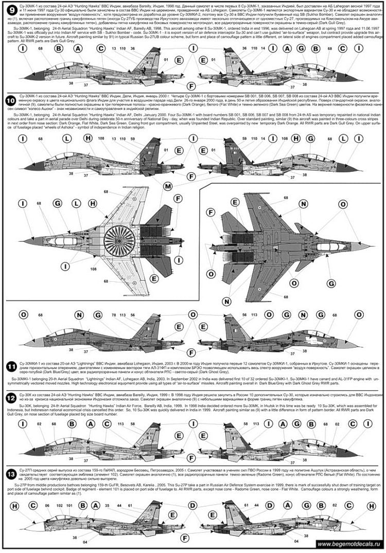 Begemot BT72025 1:72 Sukhoi Su-27 Flanker Part 1.