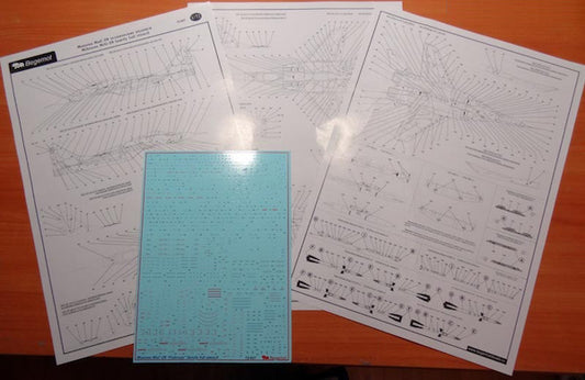 Begemot BT72037 1:72 Mikoyan MiG-29 family full stencil data