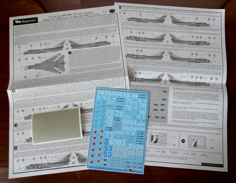 Begemot BT72061 1:72 Sukhoi Su-24M in Syria