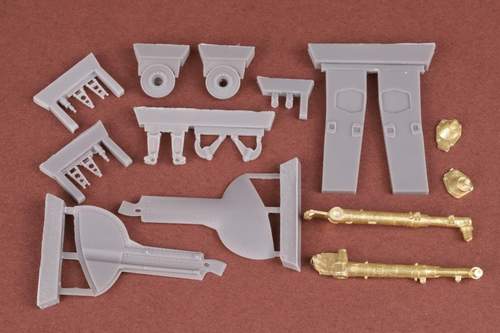 Attittude Aviation BUC-24007 1:24 Supermarine Spitfire/Seafire landing gear