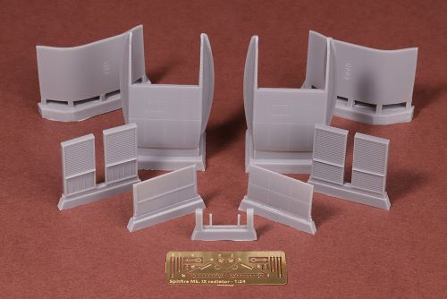 Attitude BUC-24024 1:24 Supermarine Spitfire Radiators Resin