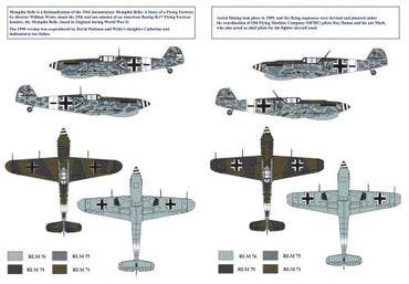 Attittude Aviation BUC-72003 1:72 Hispano HA-1112 M1L Memphis Belle decal sheet
