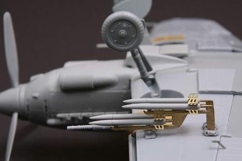 Attitude BUC-32006 1:32 Hispano HA-1112 Wing Cannon Set