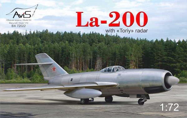 Avis BX72022 1:72 Lavochkin La-200 with Toriy radar
