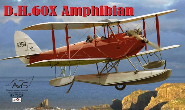 Avis BX72028 1:72 de Havilland DH-60X floatplane