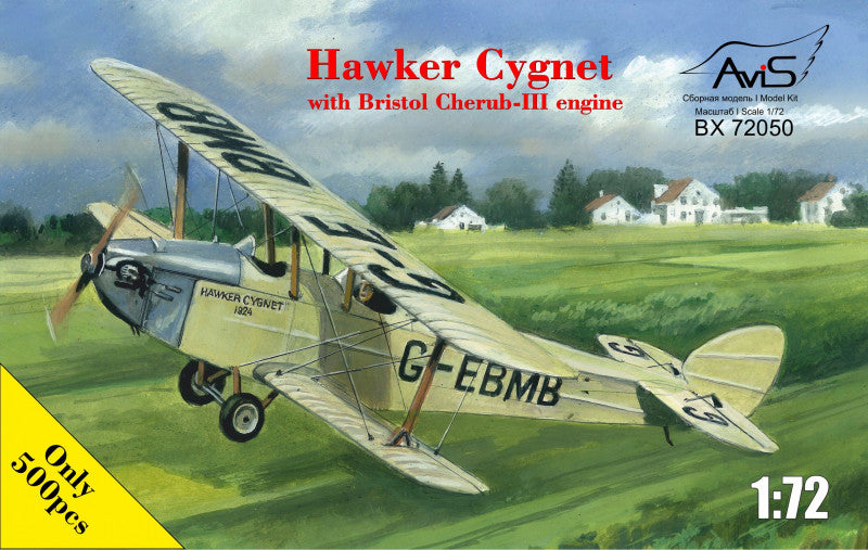 Avis BX72050 1:72 Hawker Cygnet with Bristol Cherub