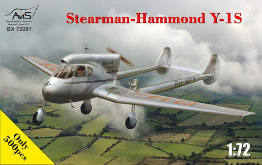 Avis BX72051 1:72 Stearman-Hammond I-1S "K-L-M Holland"