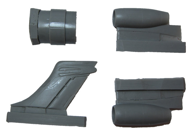 Bra.Z Models BZ4027 1:144 McDonnell-Douglas MD-90 tail, engines & fuselage plug