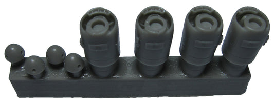 Bra.Z Models BZ4049 1:144 Douglas DC-4 Northstar Merlins UK Exhaust