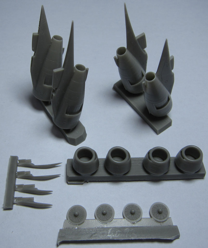 Bra.Z Models BZ4093 1:144 Douglas DC-8 PW JT3D-3 Engines
