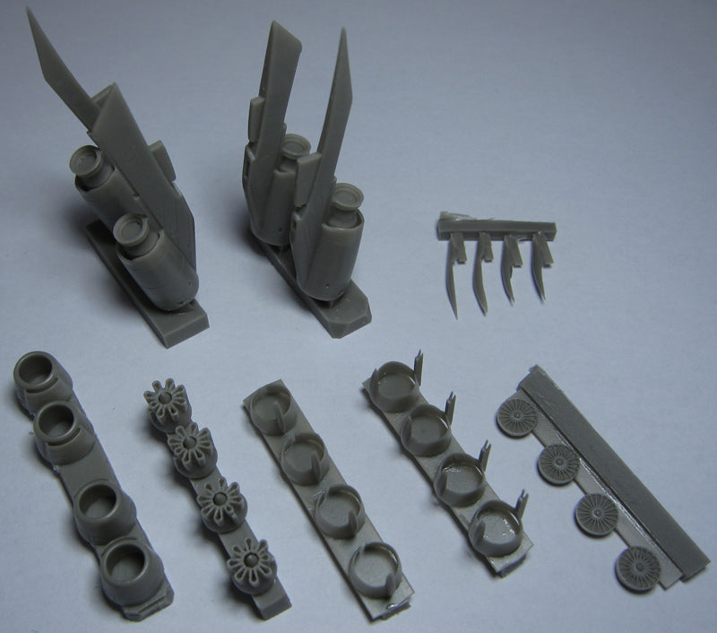 Bra.Z Models BZ4094 1:144 Douglas DC-8 PW JT4 Engines