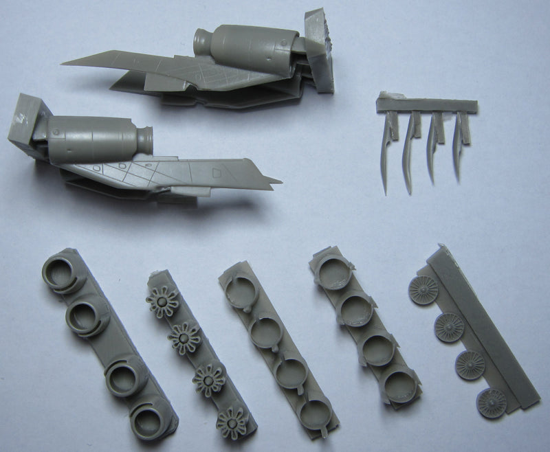 Bra.Z Models BZ4094 1:144 Douglas DC-8 PW JT4 Engines