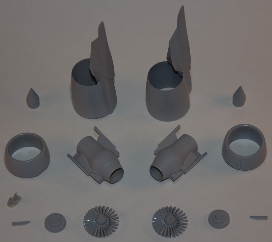 Bra.Z BZ4097 1:144 Boeing 777 RR Trent 800 Engines for Zvezda