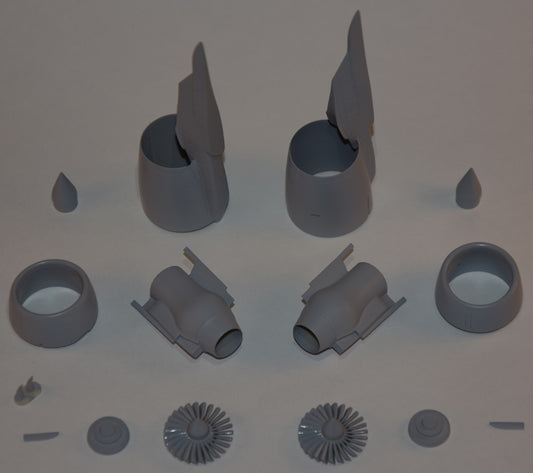 Bra.Z BZ4097 1:144 Boeing 777 RR Trent 800 Engines for Zvezda