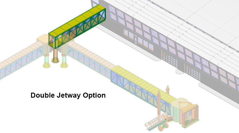 Bra.Z BZ4121 1:144 Airport Terminal to Jetway Bridge
