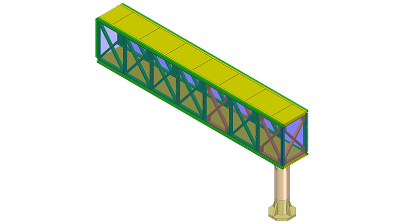 Bra.Z BZ4121 1:144 Airport Terminal to Jetway Bridge