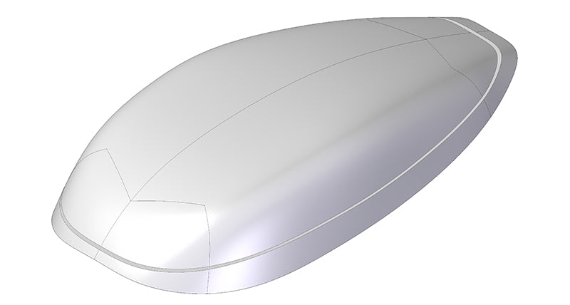 Bra.Z Models BZ4123 1:144 Airbus A318/A319/A320/A321 Wi-Fi Antenna INMARSAT