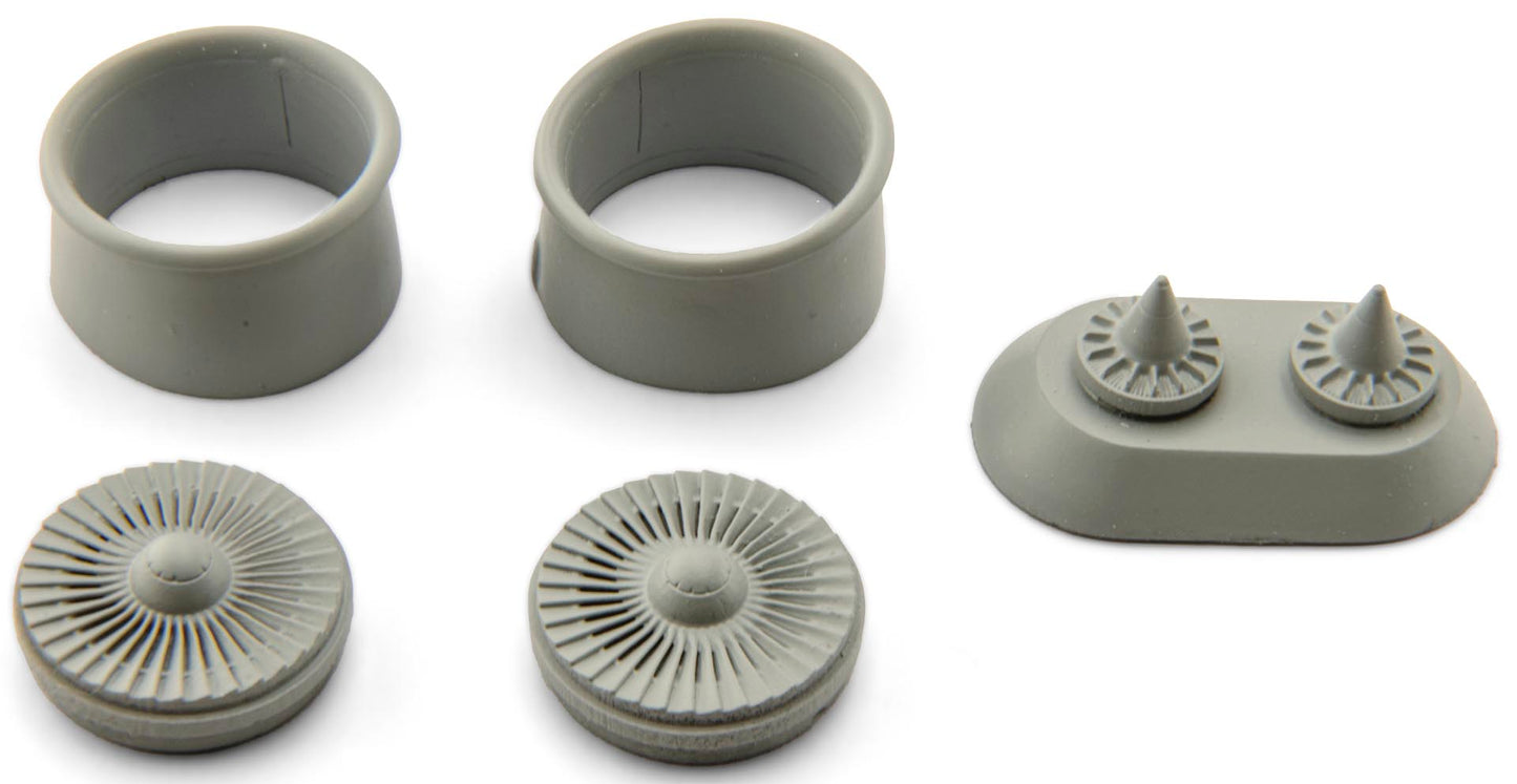 Bra.Z Models BZ4125 1:144 Boeing 757 PW2000 Engine intake and fan disk + Exhaust