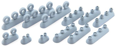 Bra.Z Models BZ4132 1:144 Boeing 777-200LR, 777-300ER Wheels Wtd