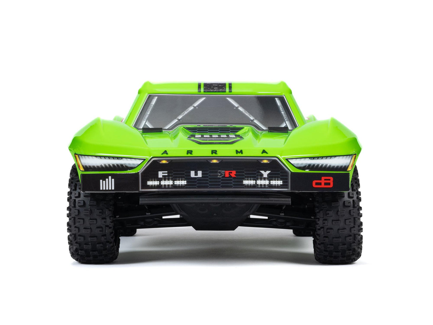 Arrma FURY MEGA 550 4X2 SCT ARTR (No Battery/Charger) RTR RC Truck - Green 1:10