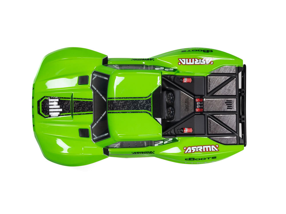 Arrma FURY MEGA 550 4X2 SCT ARTR (No Battery/Charger) RTR RC Truck - Green 1:10