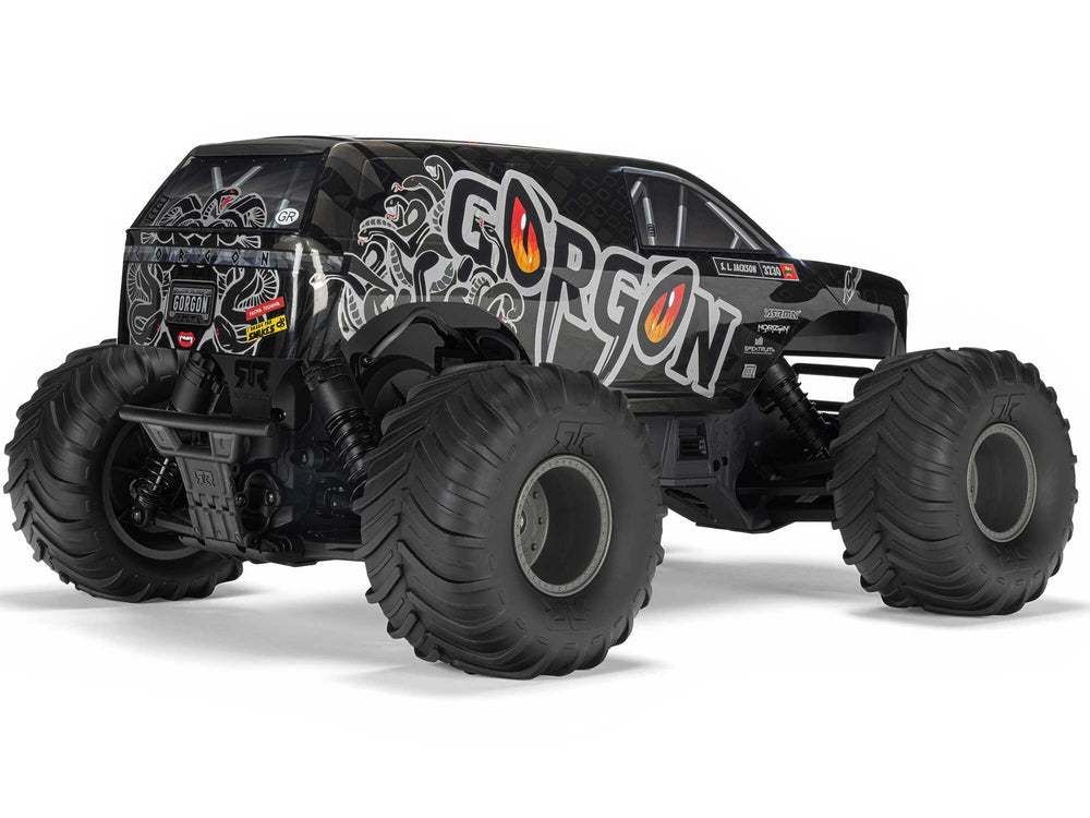 Arrma GORGON MEGA 550 2WD MT w/ Battery & Charger RTR RC Truck - Gun Metal 1:10