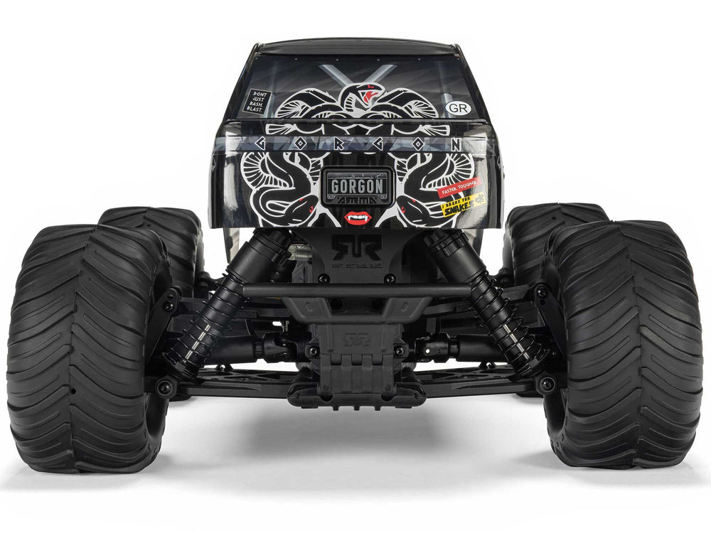 Arrma GORGON MEGA 550 2WD MT w/ Battery & Charger RTR RC Truck - Gun Metal 1:10