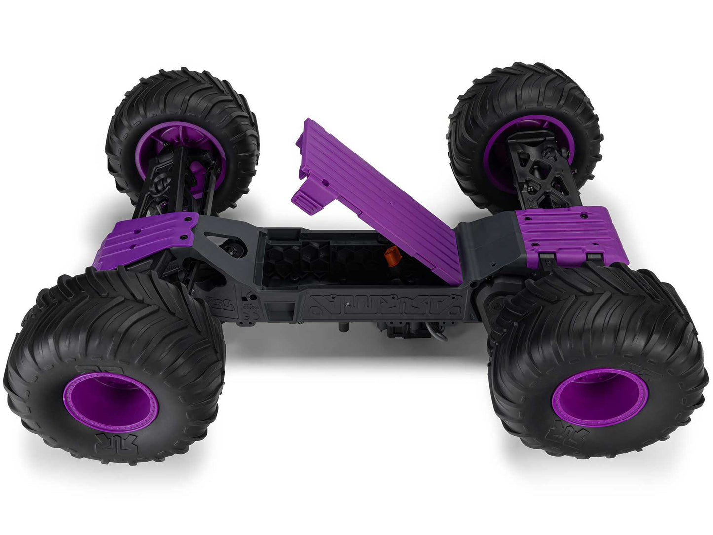 Arrma GORGON MEGA 550 2WD MT with Battery & Charger RTR RC Truck - Purple 1:10